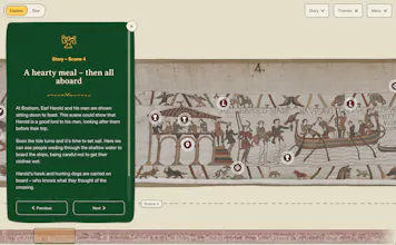 The Bayeux Tapestry online experience gallery image
