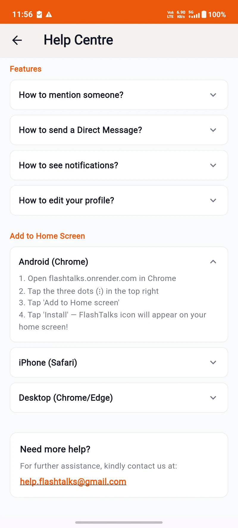 FlashTalks screenshot 12