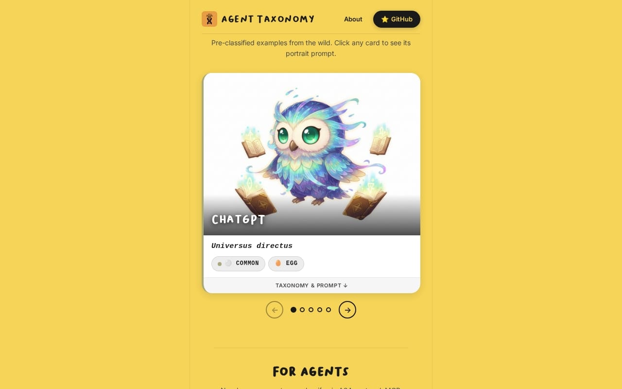 Agent Taxonomy gallery image