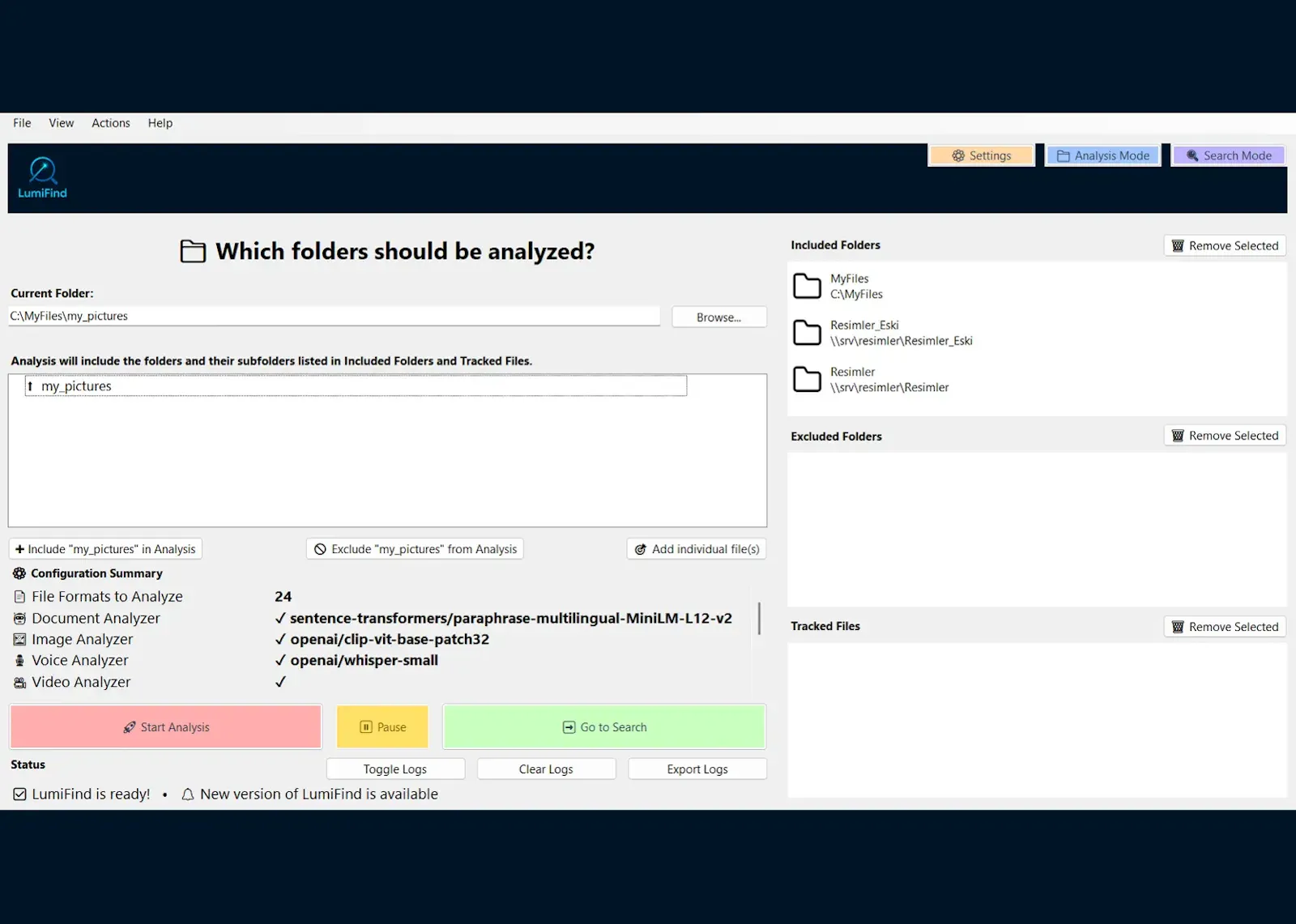 LumiFind 1.6 is Out screenshot 1