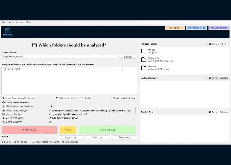LumiFind 1.6 is Out screenshot 1