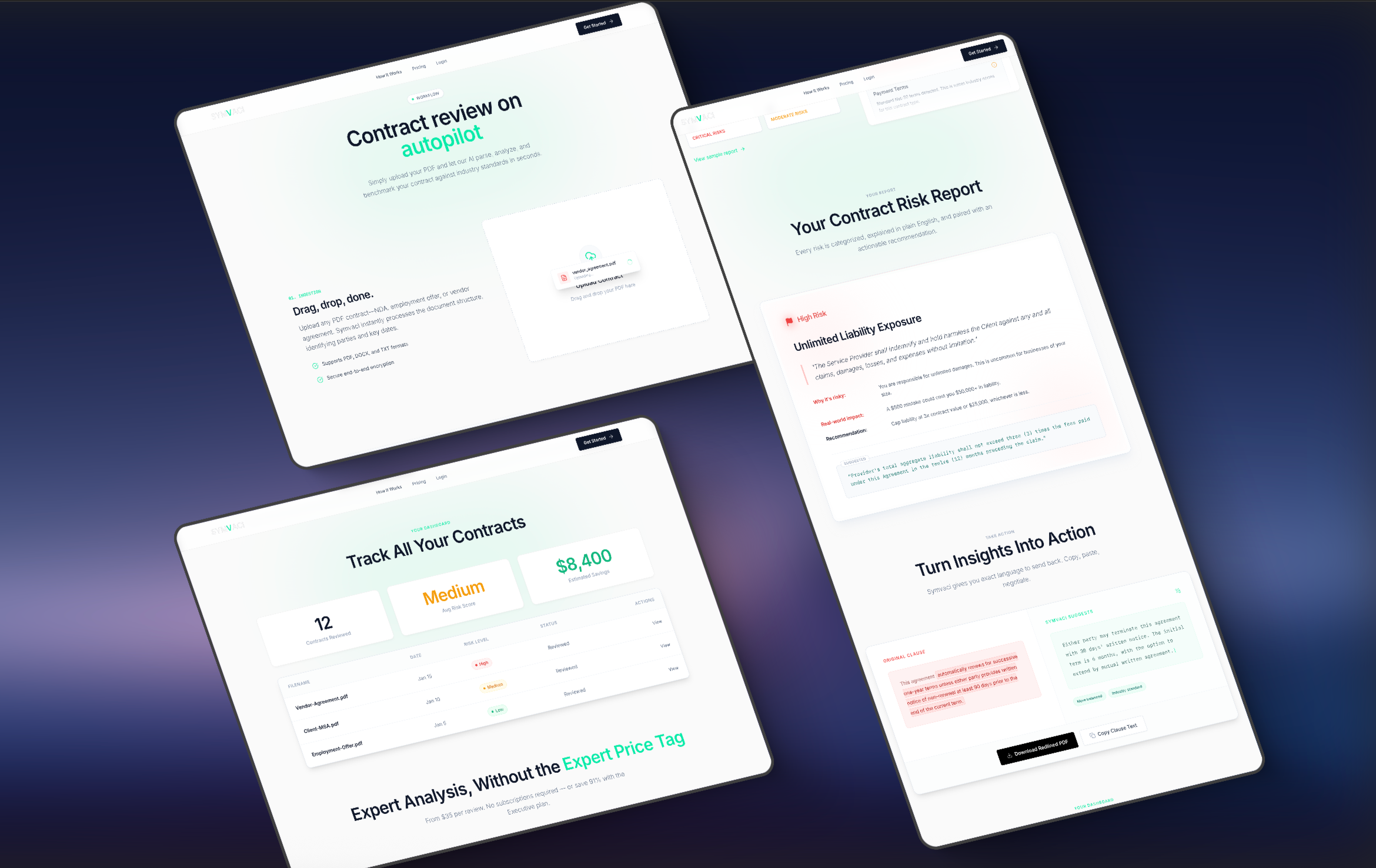 Symvaci - Main product screenshot demonstrating key features and user interface