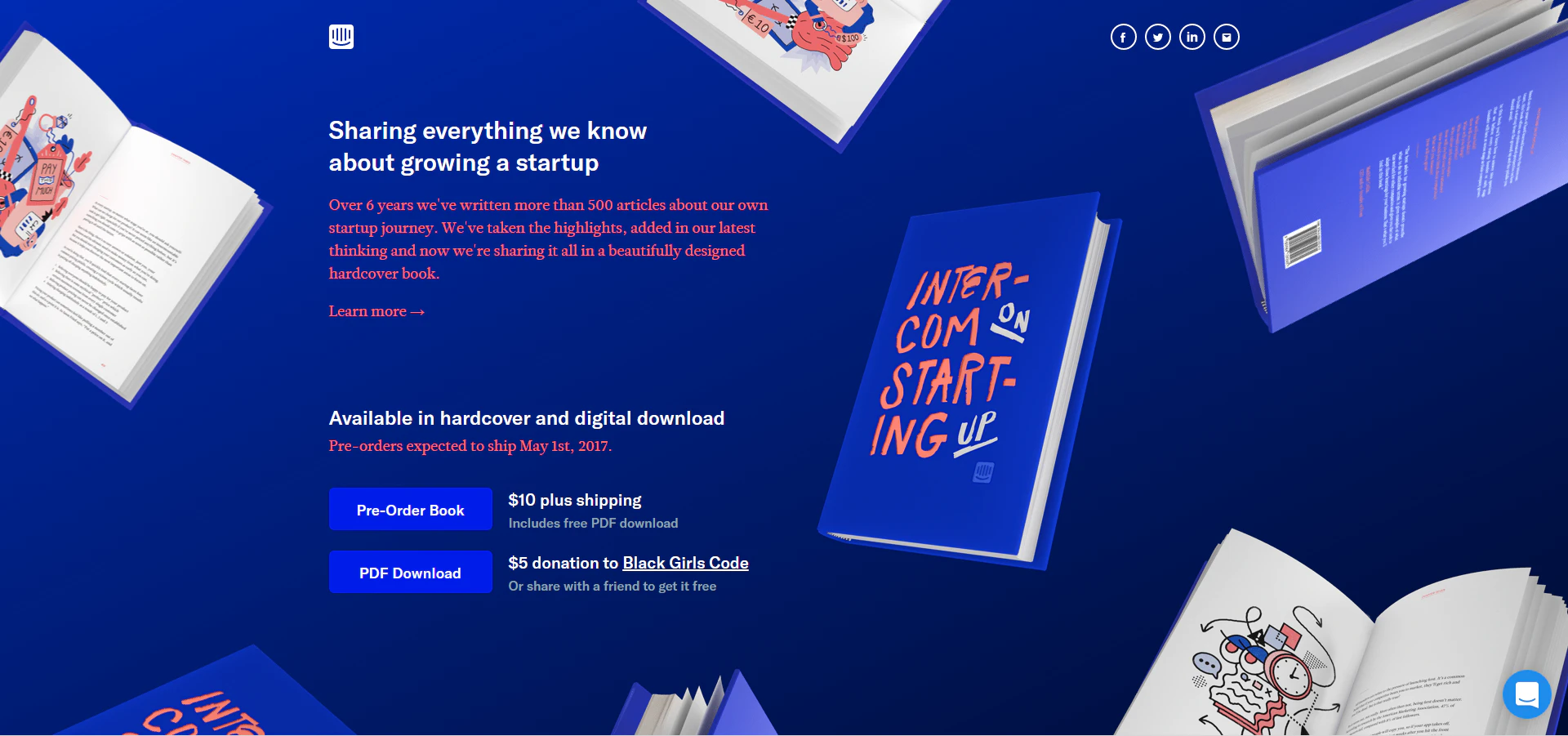 Intercom on Starting Up