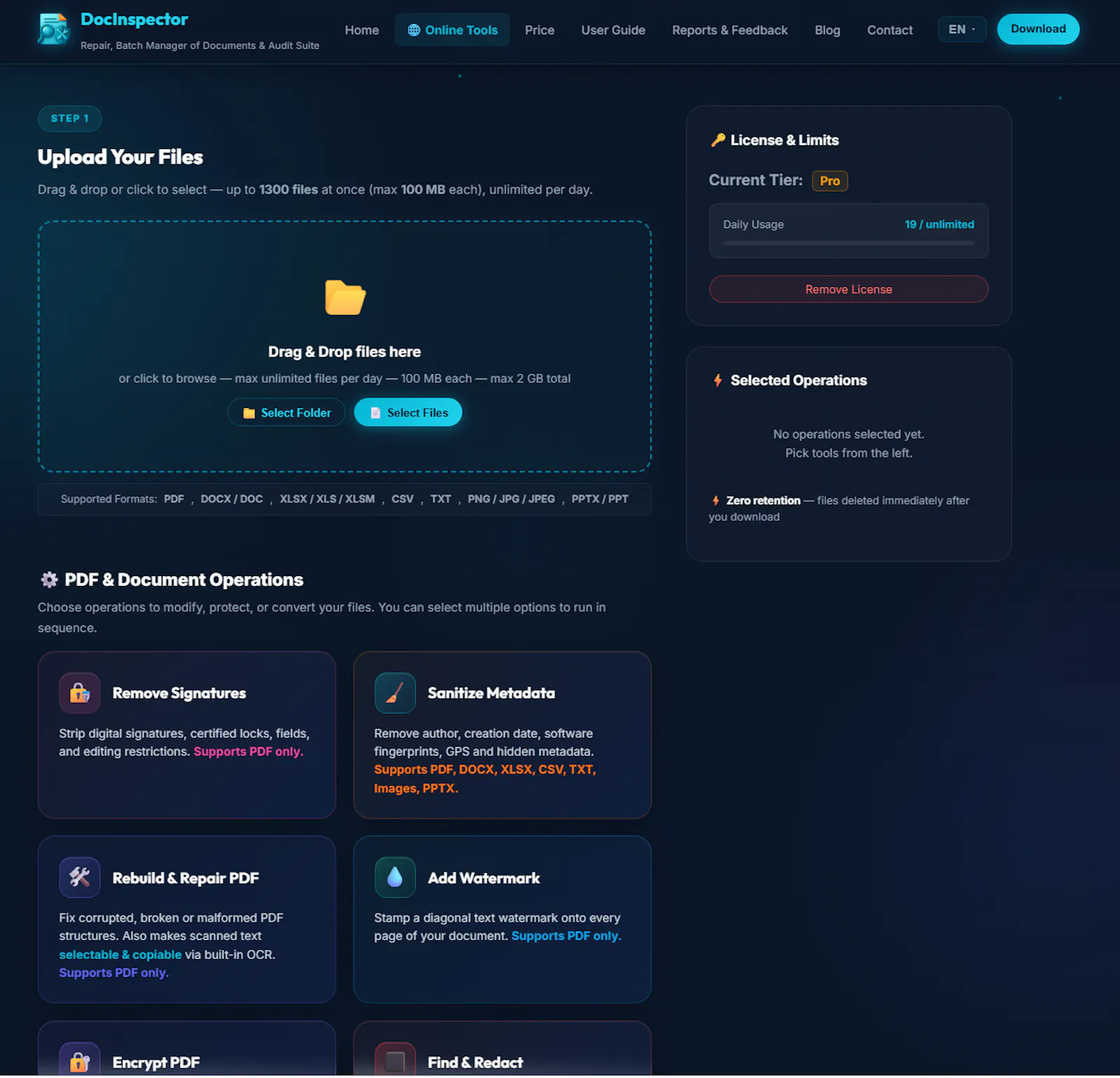 DocInspector screenshot 6