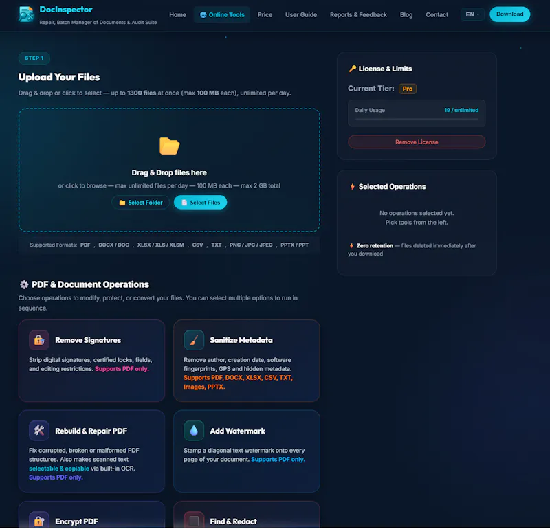 DocInspector screenshot 6