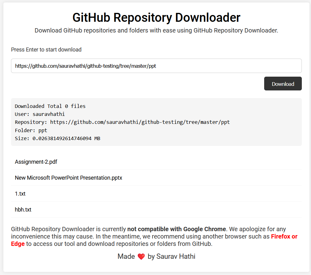 Downloade de download do repositório do github media 2