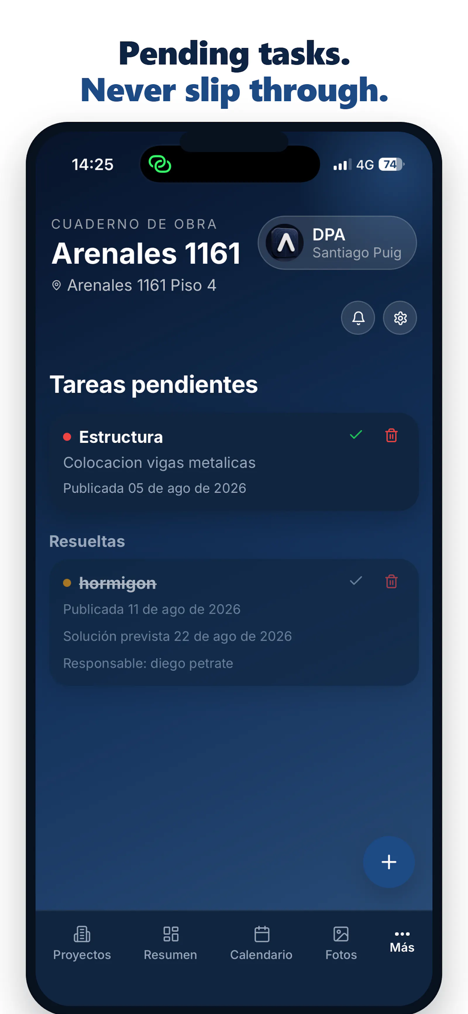 Project LogBook screenshot 10