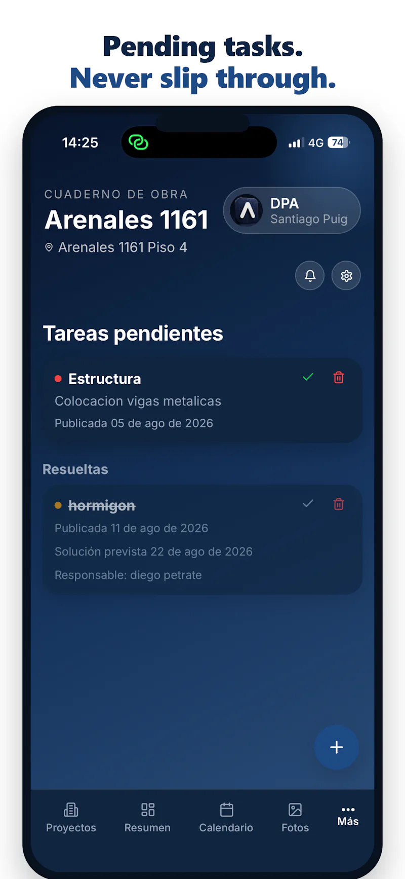 Project LogBook screenshot 10