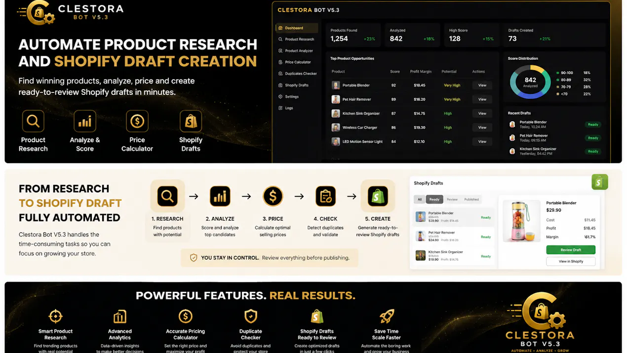 Clestora Bot V5.3 product