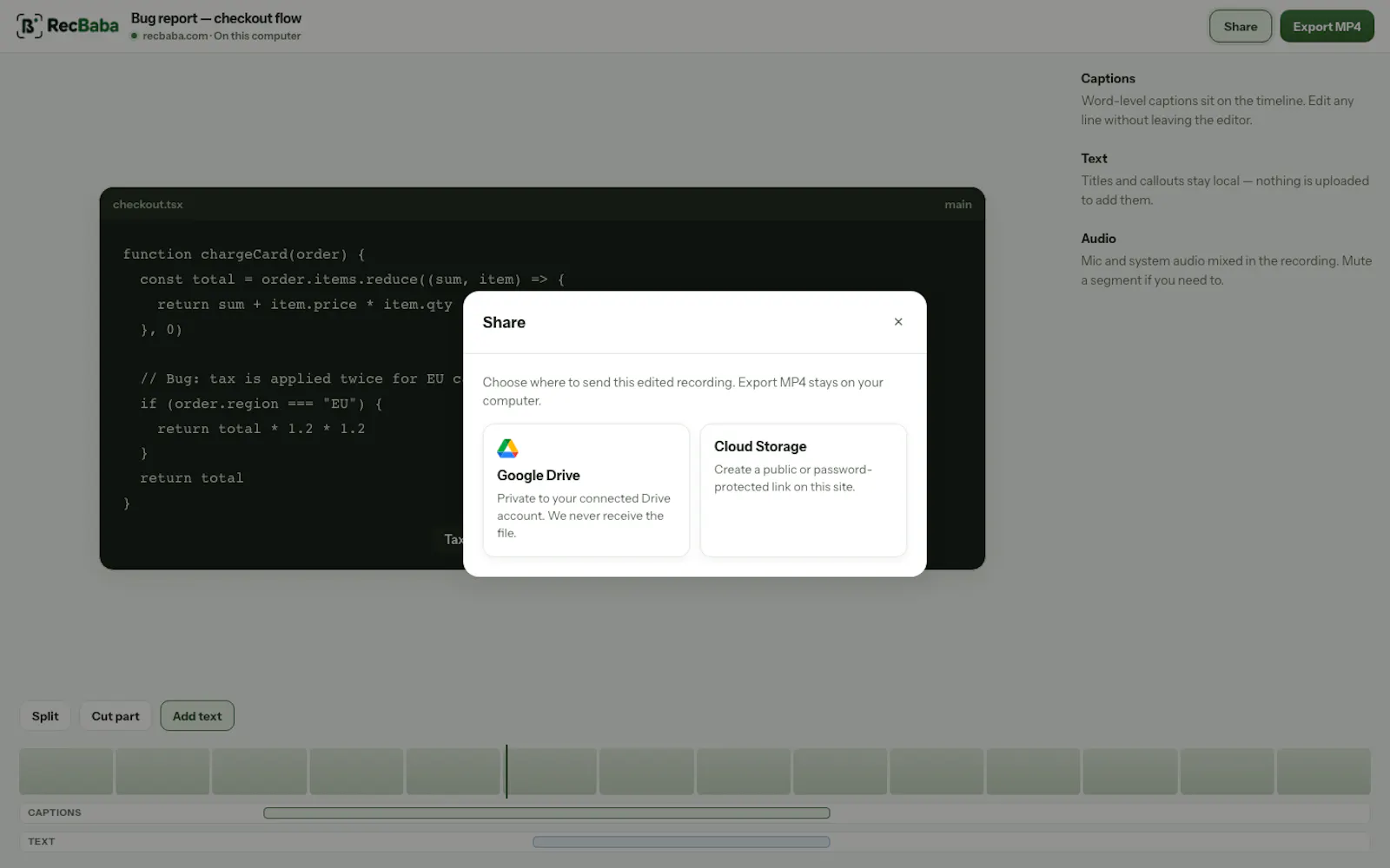RecBaba screenshot 10