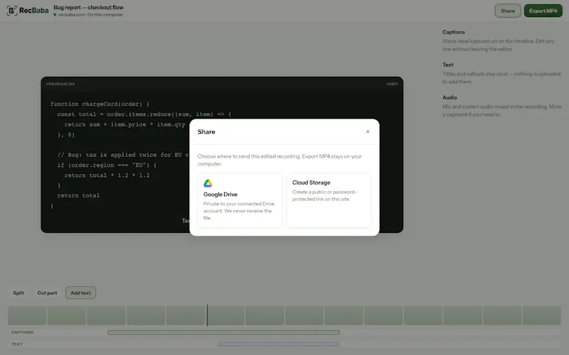 RecBaba screenshot 10