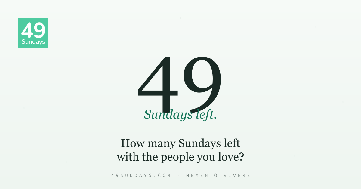 49 Sundays gallery image