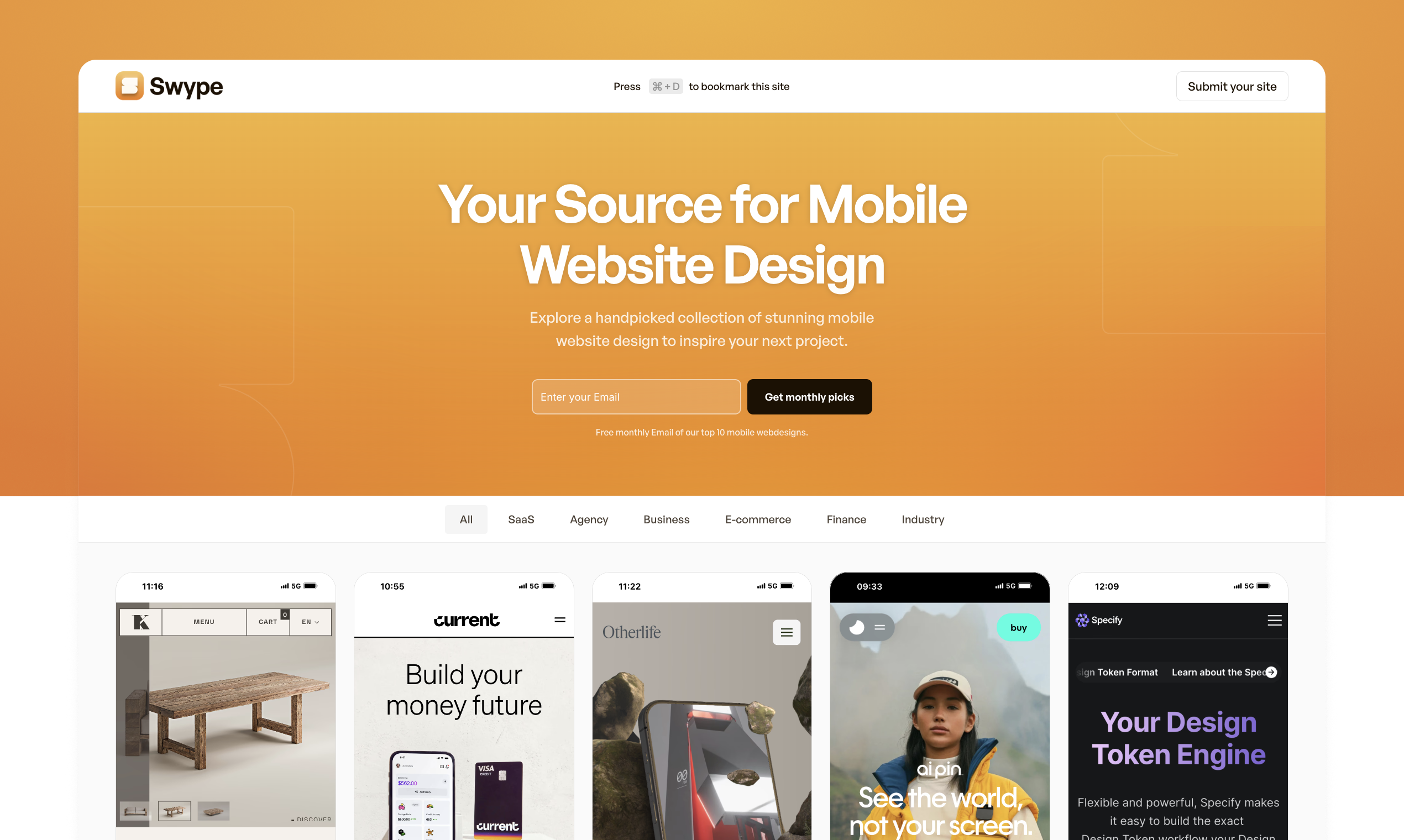 Swype.design - ＃1モバイルWebサイトデザインのソースメディア2