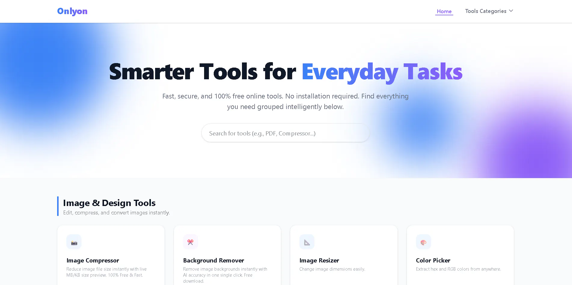 OnlyOn: Free AI & PDF Toolkit gallery image