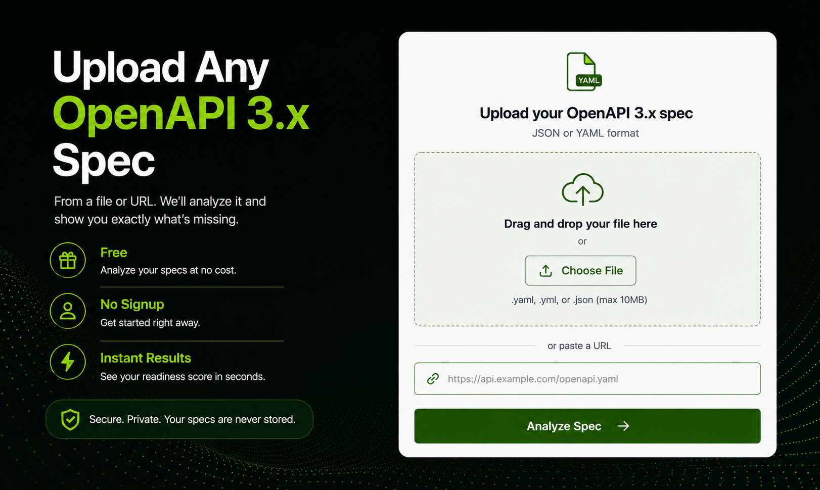 OpenAPI Spec Analyzer gallery image