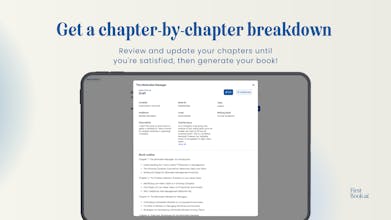 First Book ai gallery image