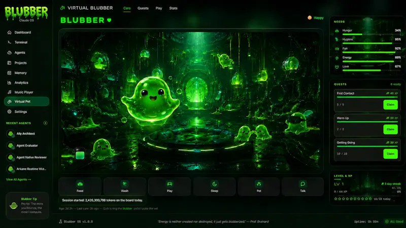Blubber OS screenshot 3