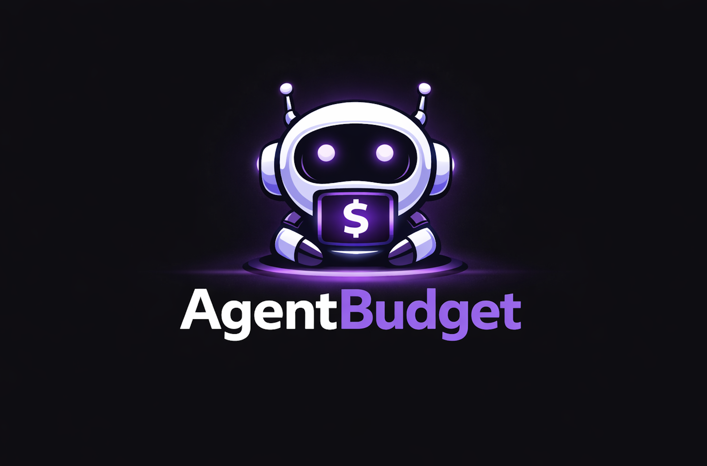 AgentBudget - Product Hunt launch logo and brand identity