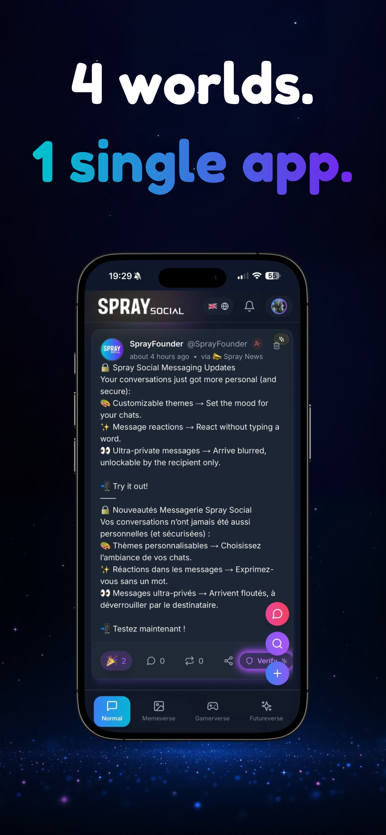 Spray Social media 4
