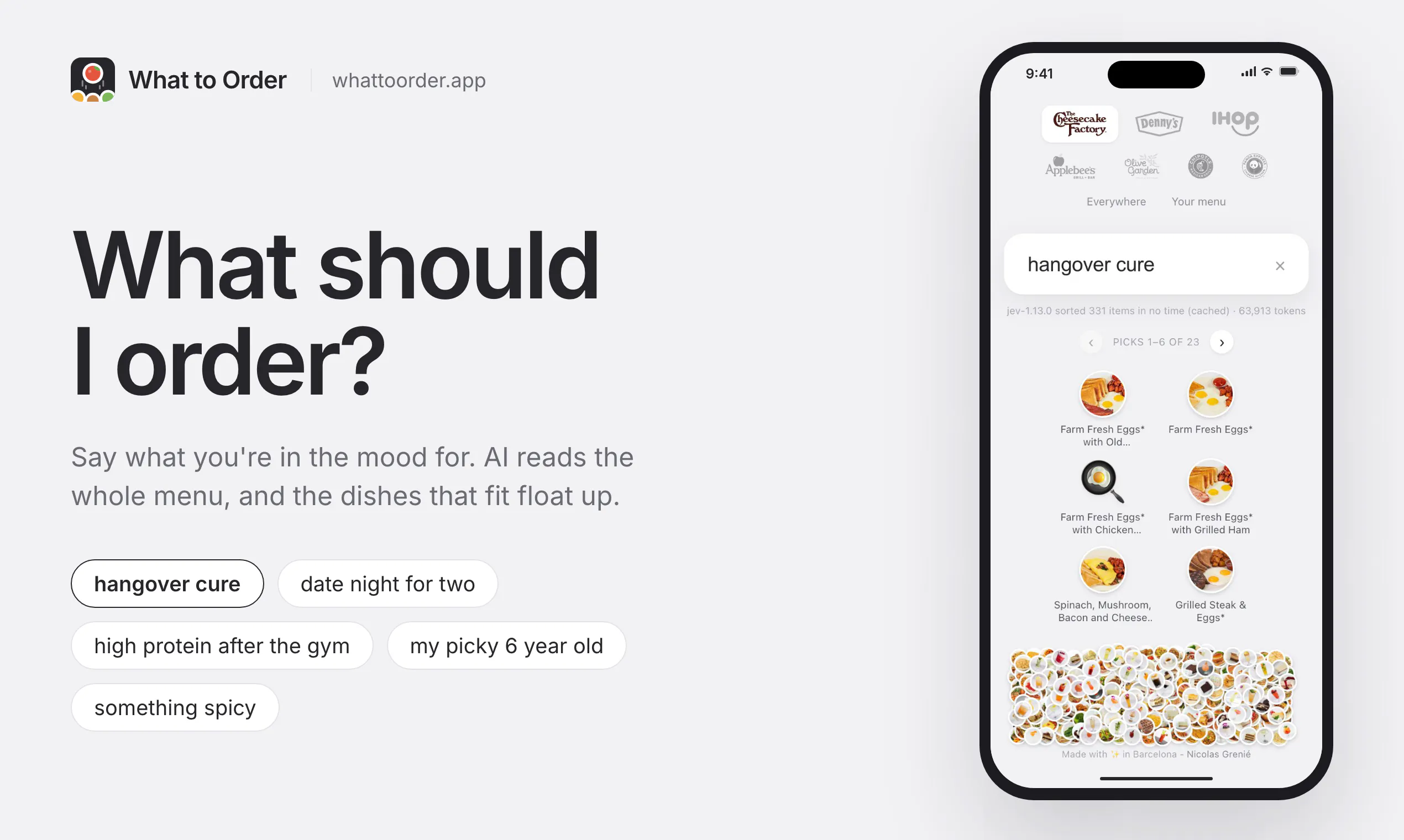 What to Order gallery image