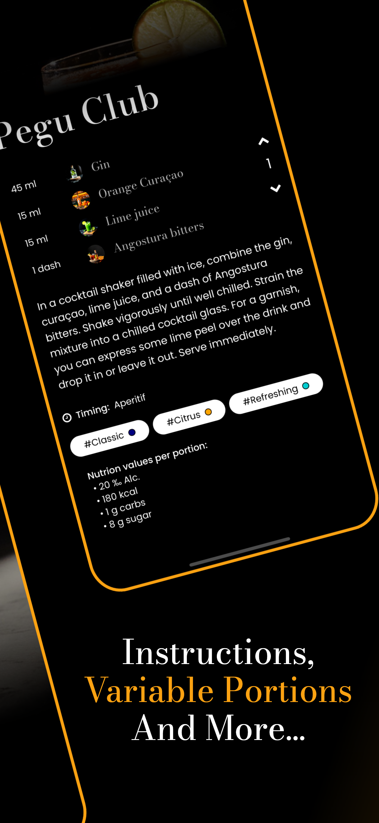 Média Barkeeper.ai - 🍹Discover et créer des cocktails avec Alfredo, votre Barkeeper AI 3