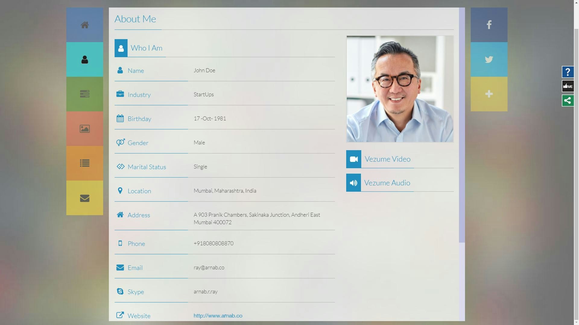 Vezume gallery image