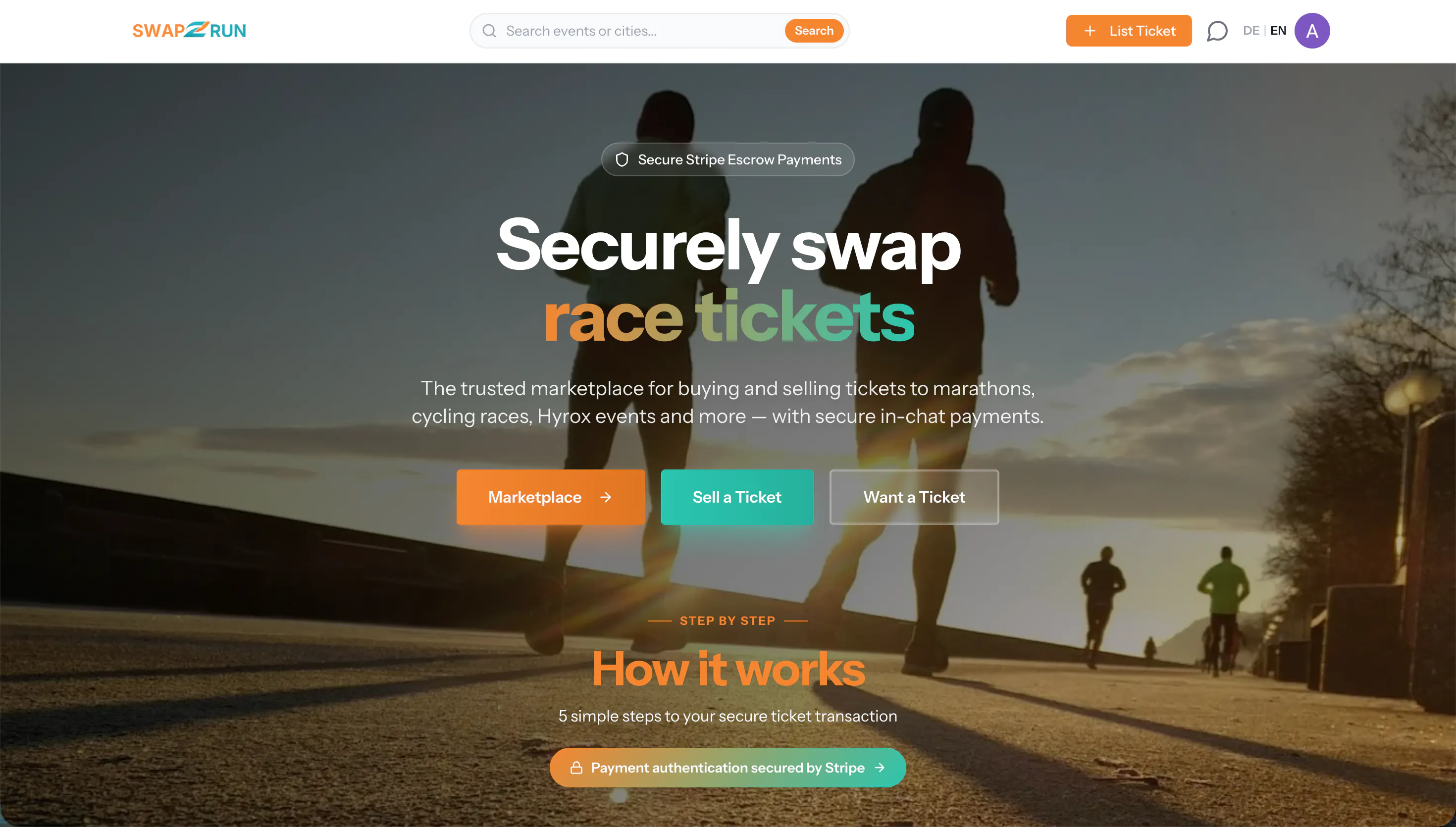 Swap2Run gallery image