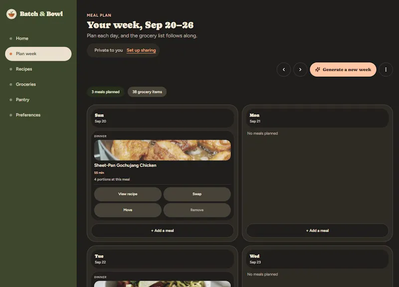 Batch & Bowl screenshot 2