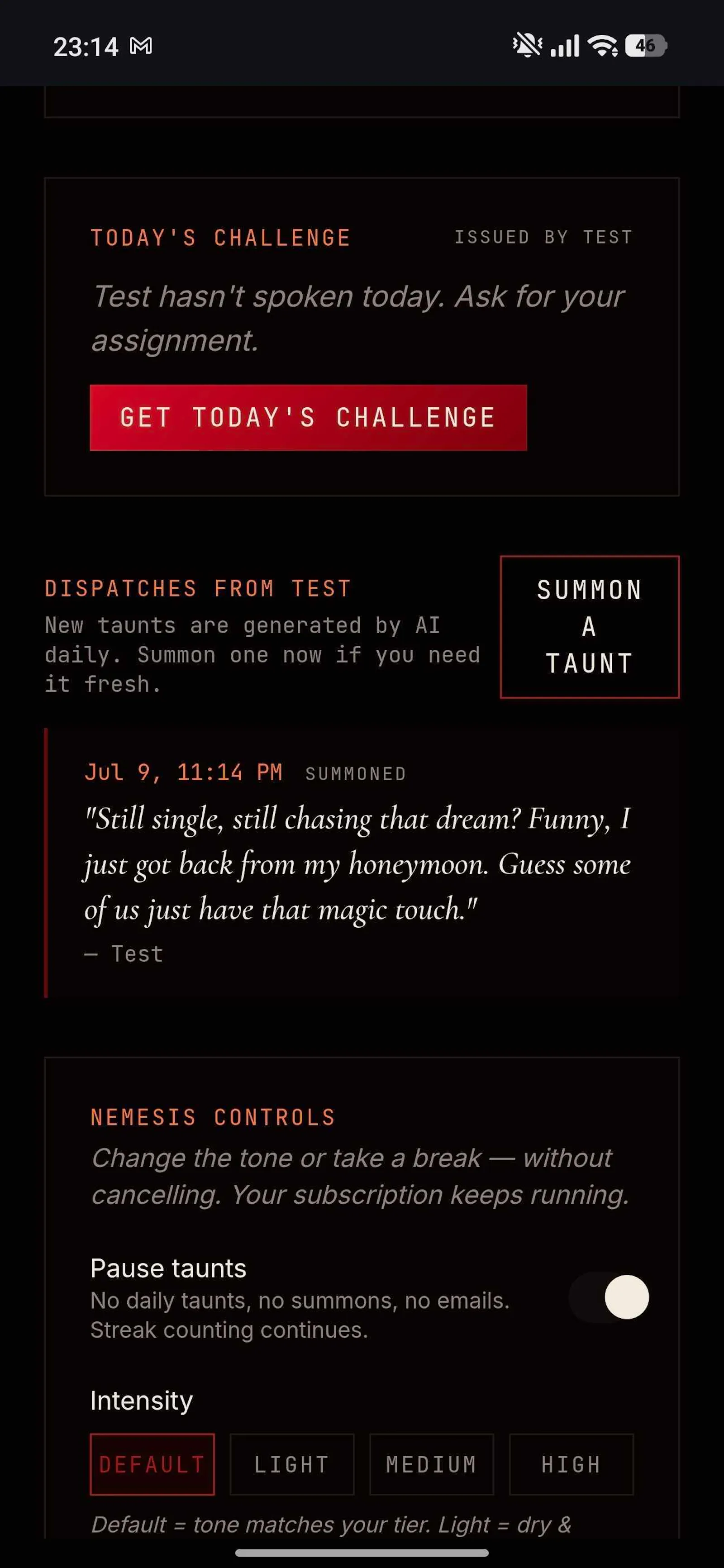 Nemesis screenshot 3