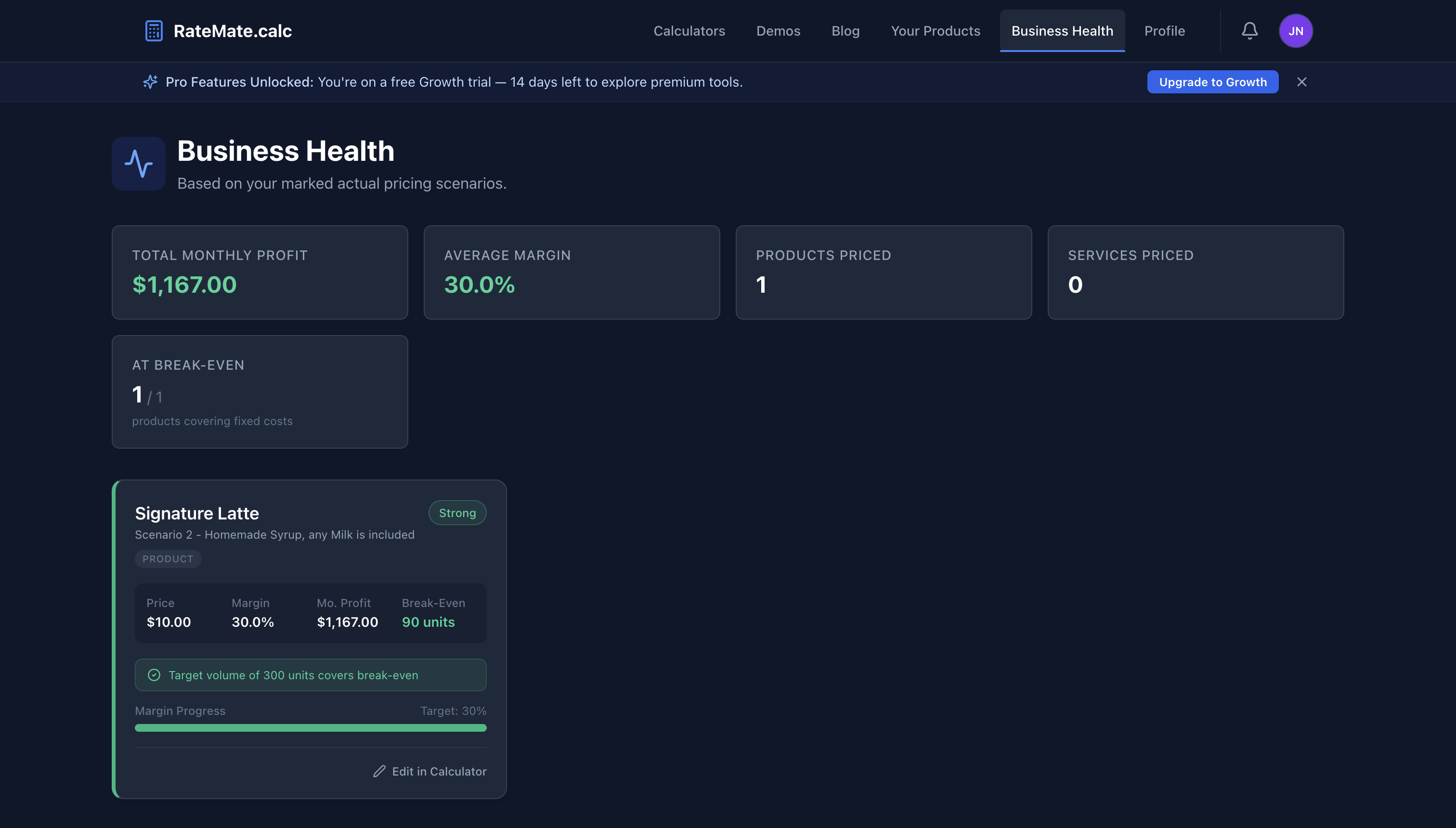 RateMate: A tool for Small Businesses gallery image