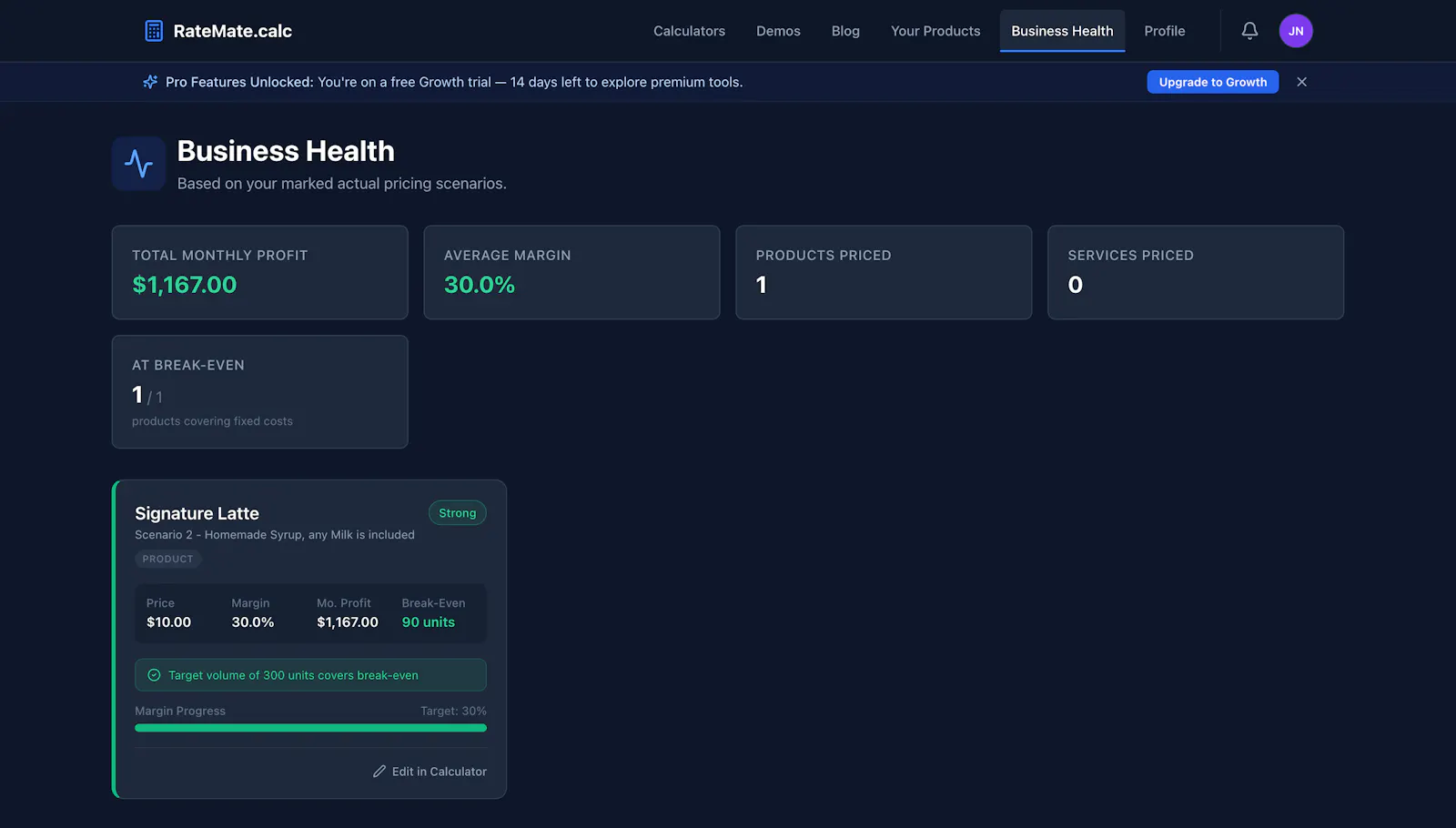 RateMate: A tool for Small Businesses screenshot 7