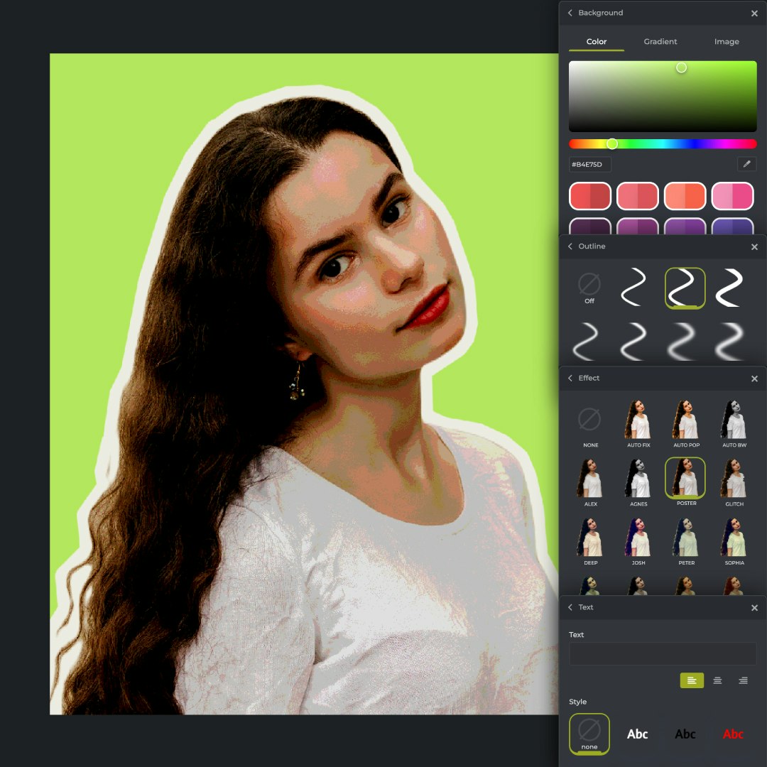 Photomash Studio por Pixlr media 10