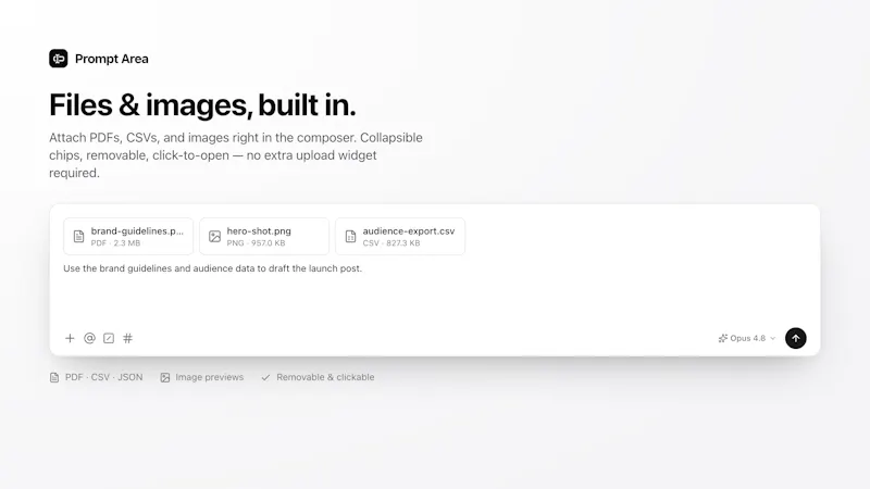 Prompt Area screenshot 6