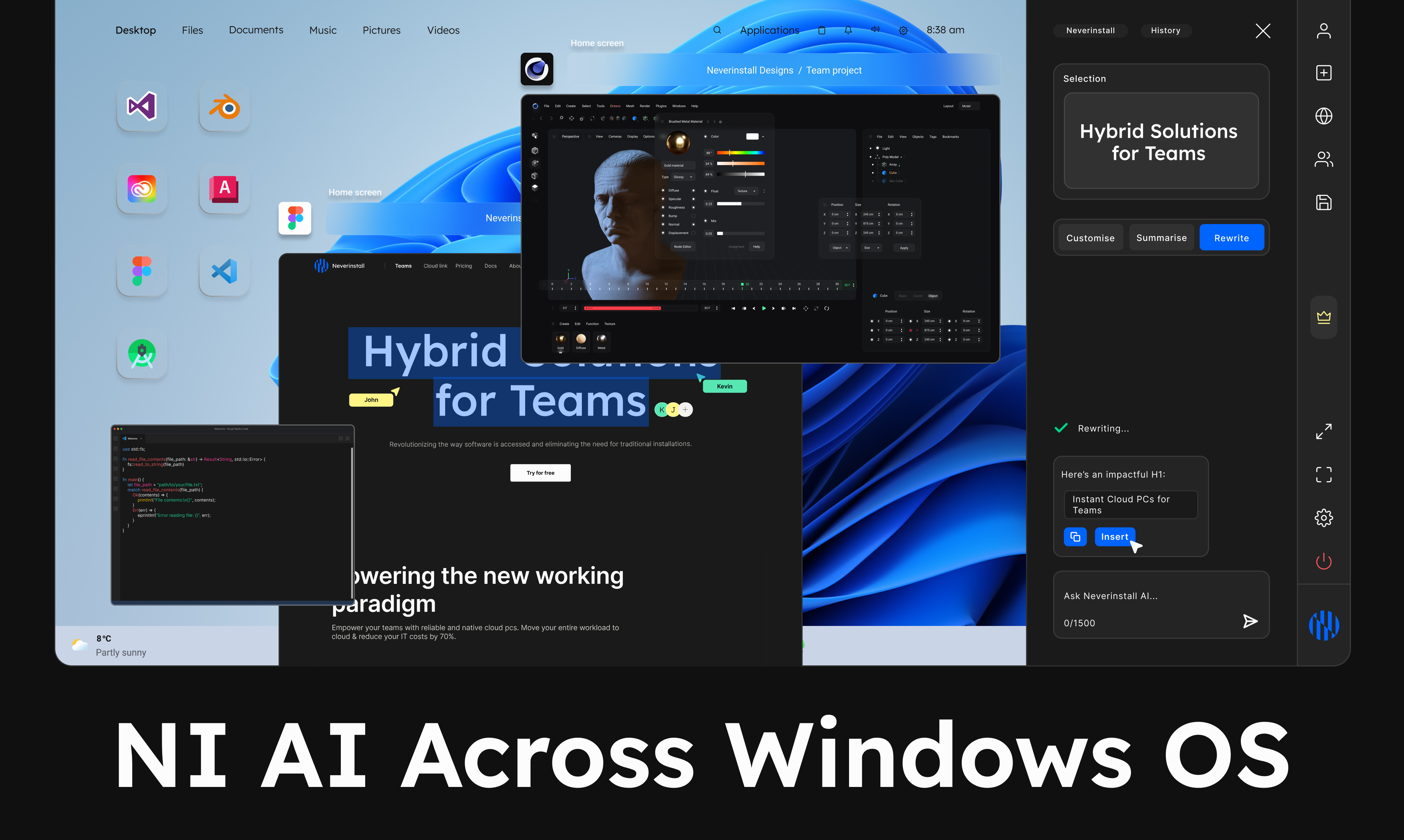 Windows Cloud PC를 NeverInstall로 설정하십시오 - AI Copilot이있는 가장 강력한 클라우드 PC 미디어 3
