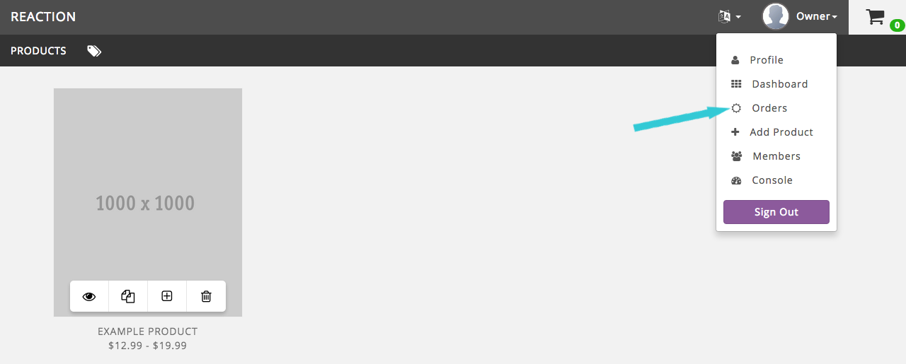 Reaction Commerce gallery image