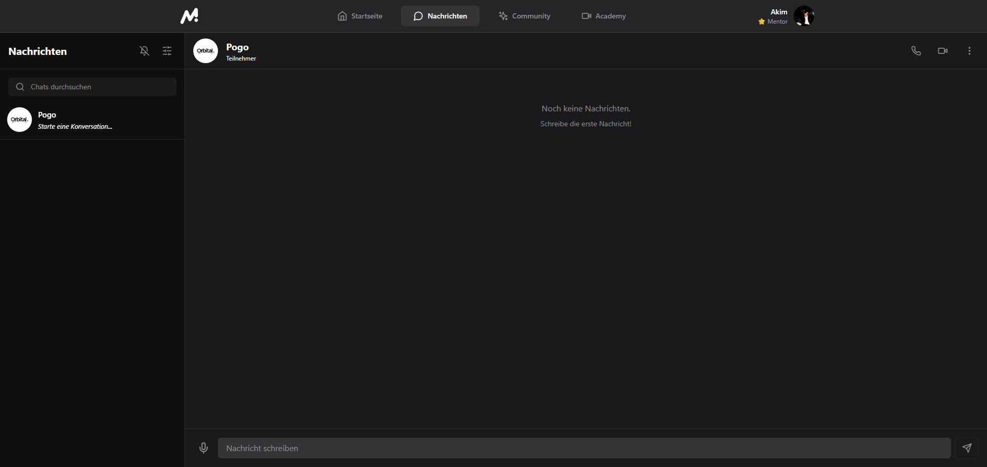 MentorSpace - Screenshot 3 showing product features and functionality