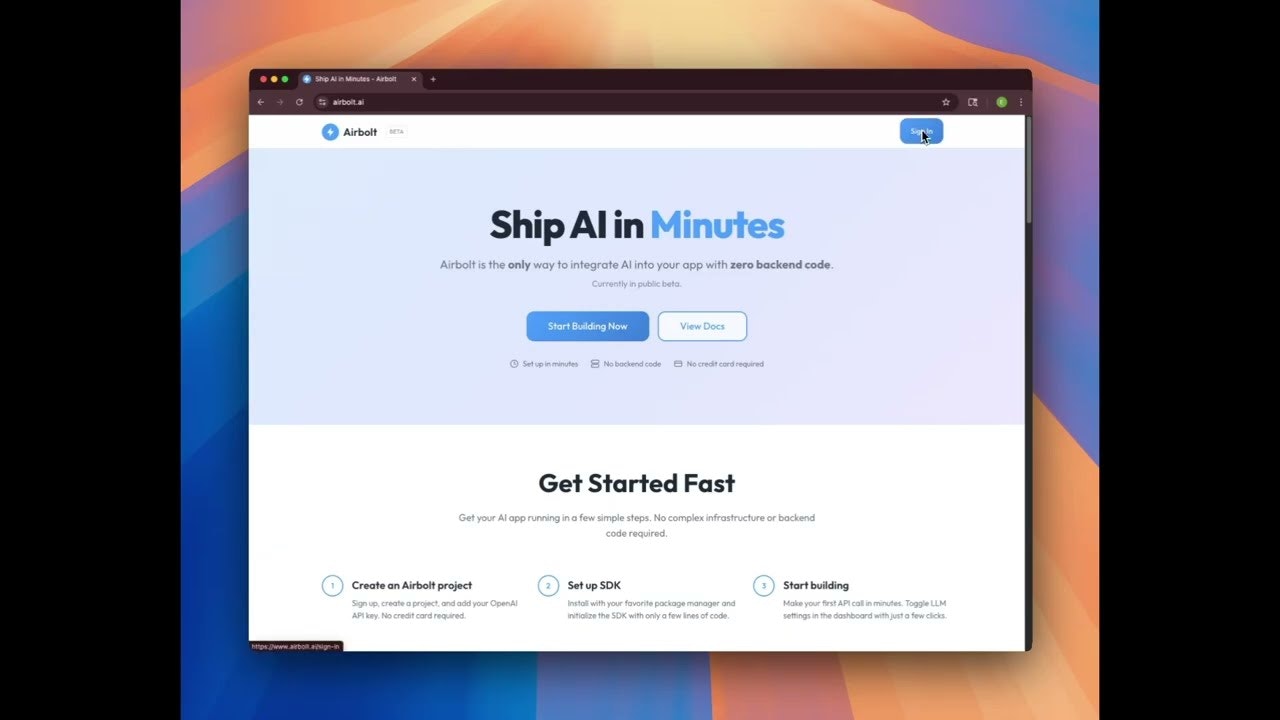 Airbolt AI gallery image