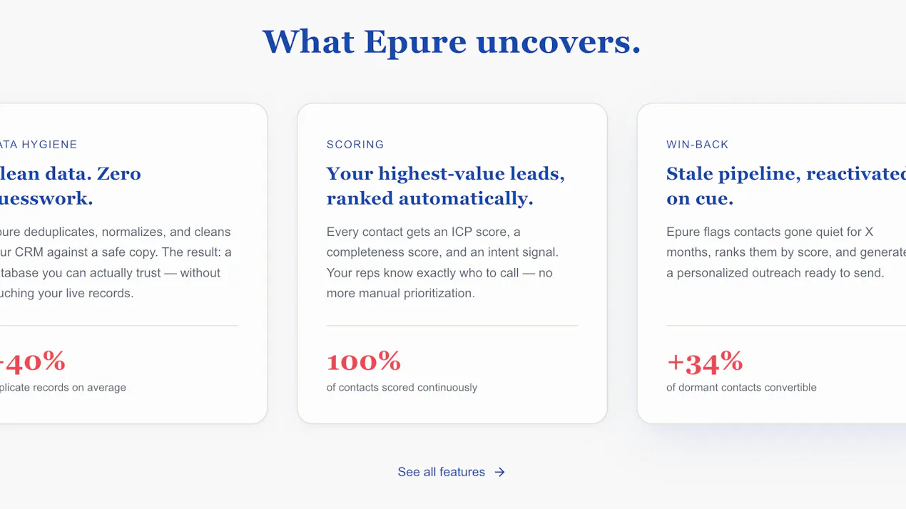 Epure product