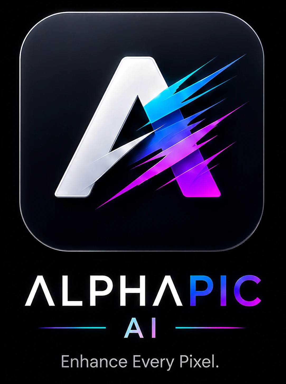 AI-powered photo Enhancement made GREAT logo