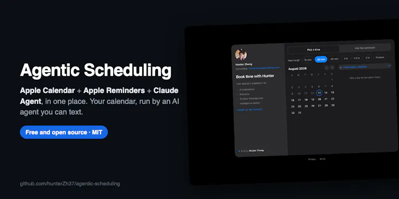 Agentic Scheduling screenshot 1
