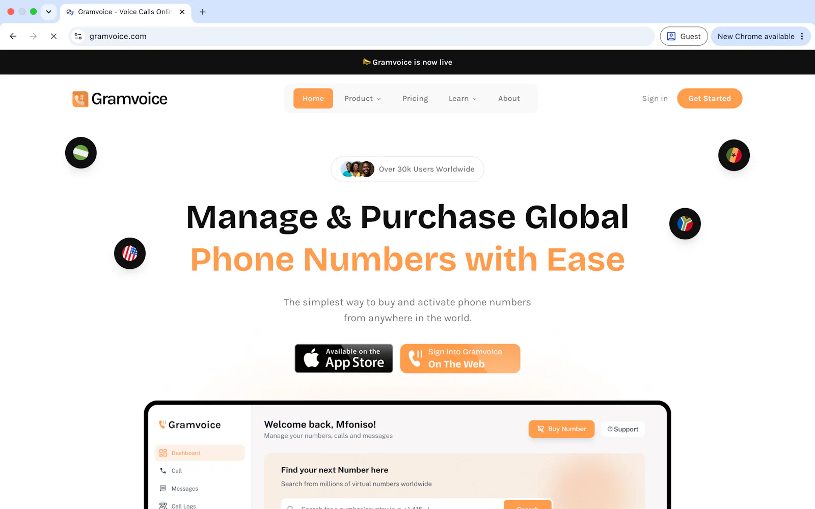 Gramvoice screenshot 3