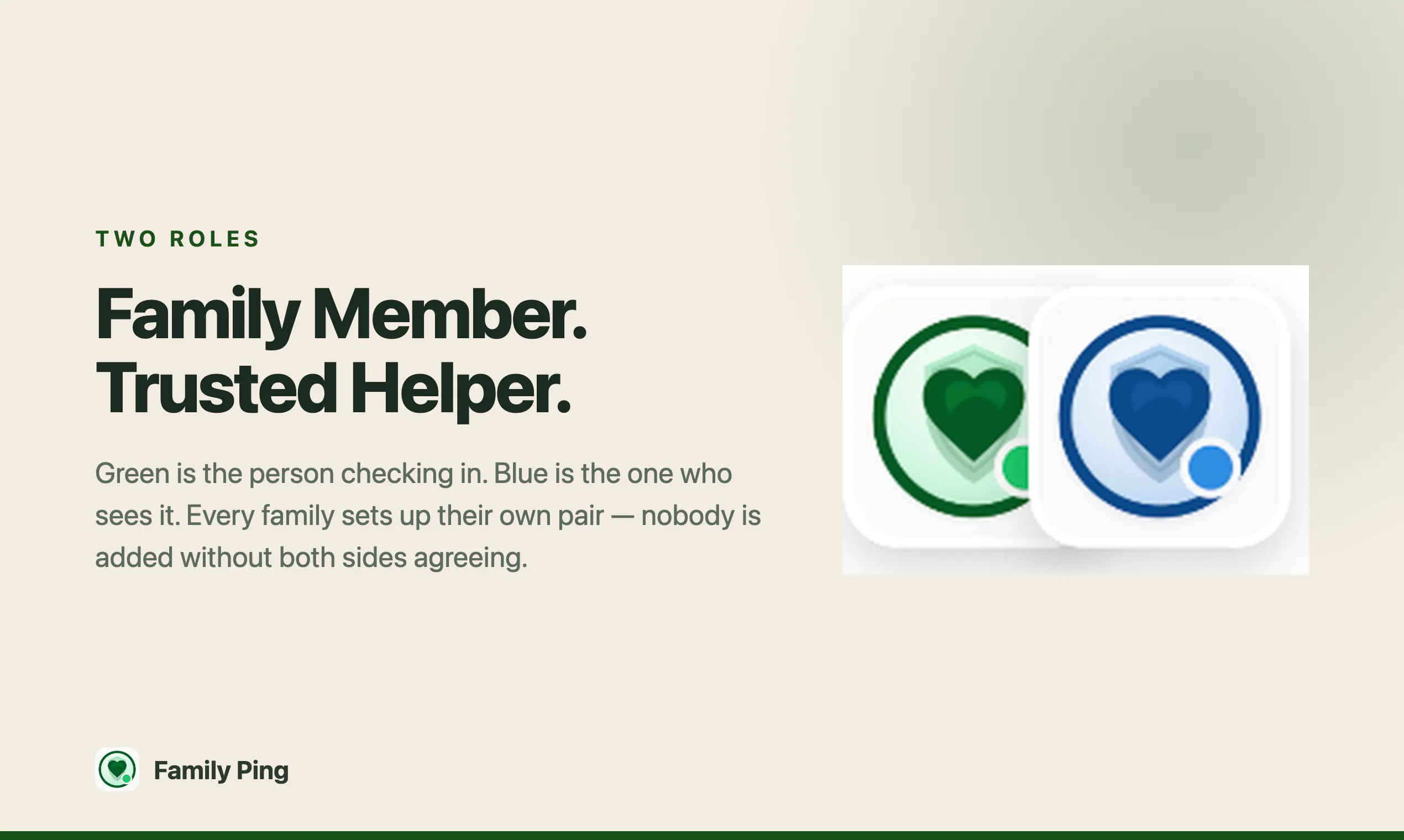 Family Ping — know your family is okay gallery image