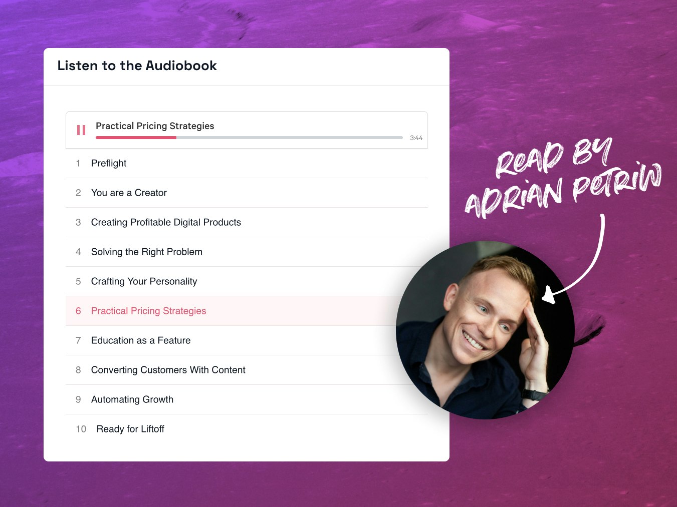 Liftoff — A Digital Product Course gallery image