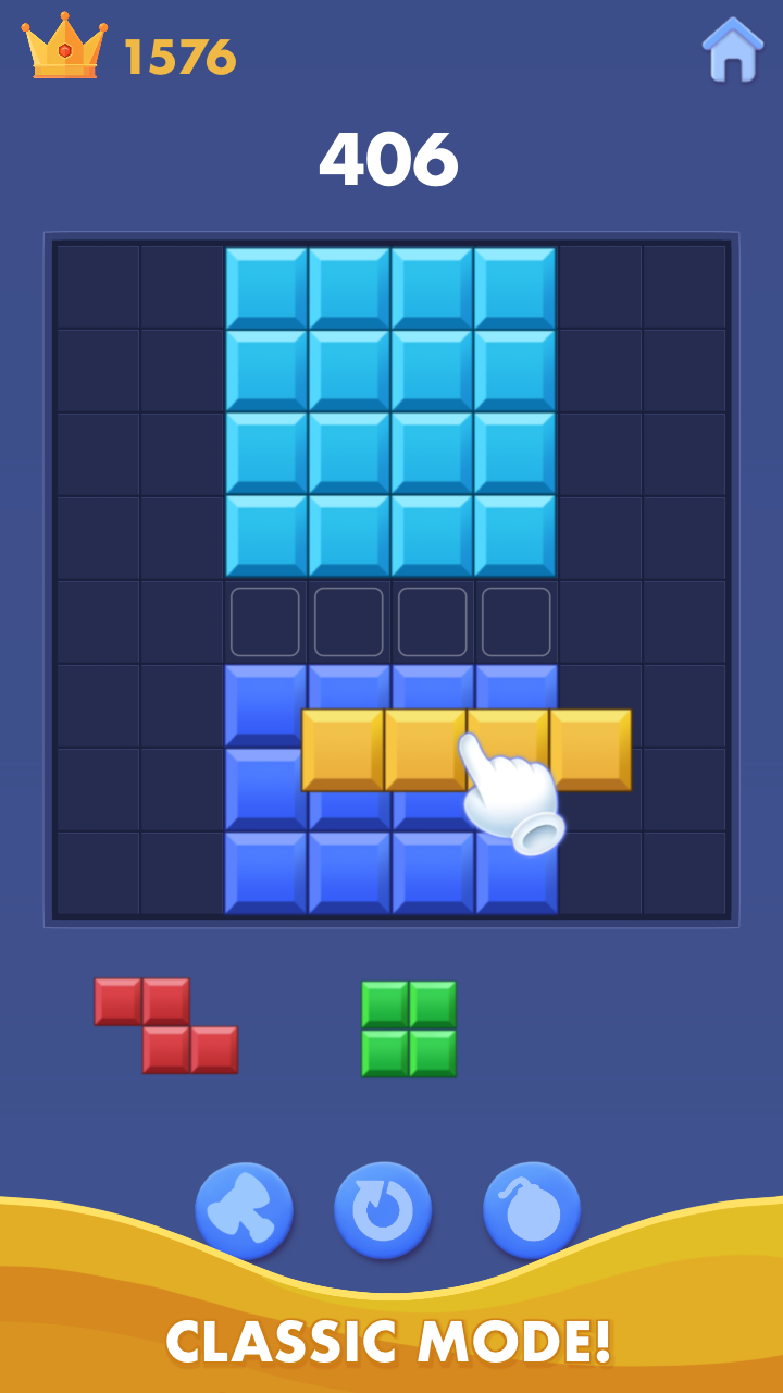Block Puzzle - Color Blast - Заблокировать головоломку!Поездка в расслабление с каждым цветным взрывом! медиа 2