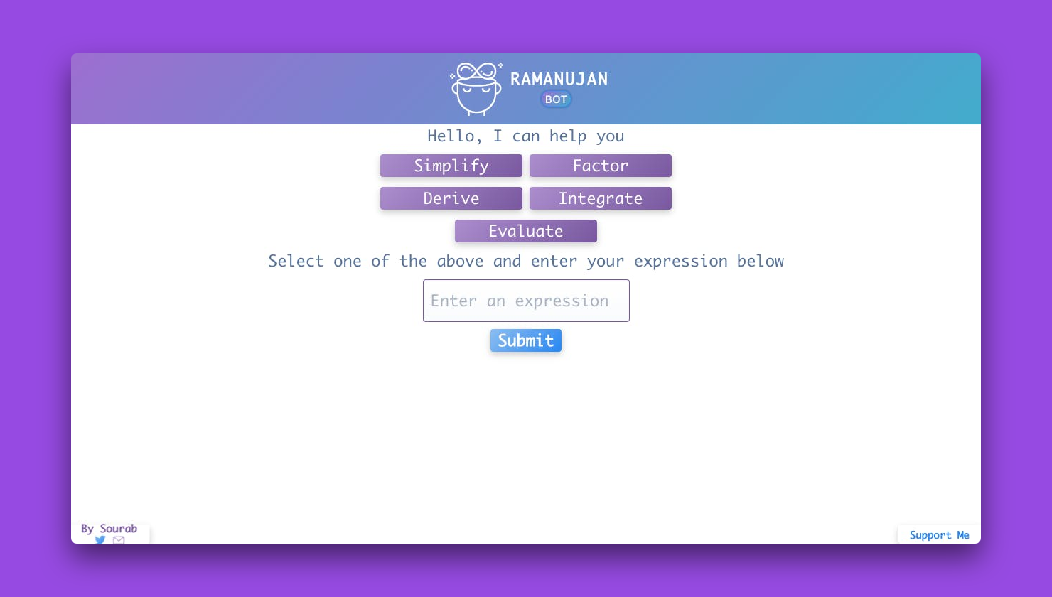 Ramanujan - Math Bot gallery image