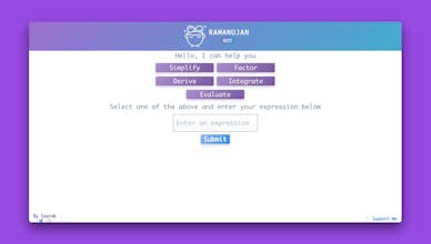 Ramanujan - Math Bot gallery image