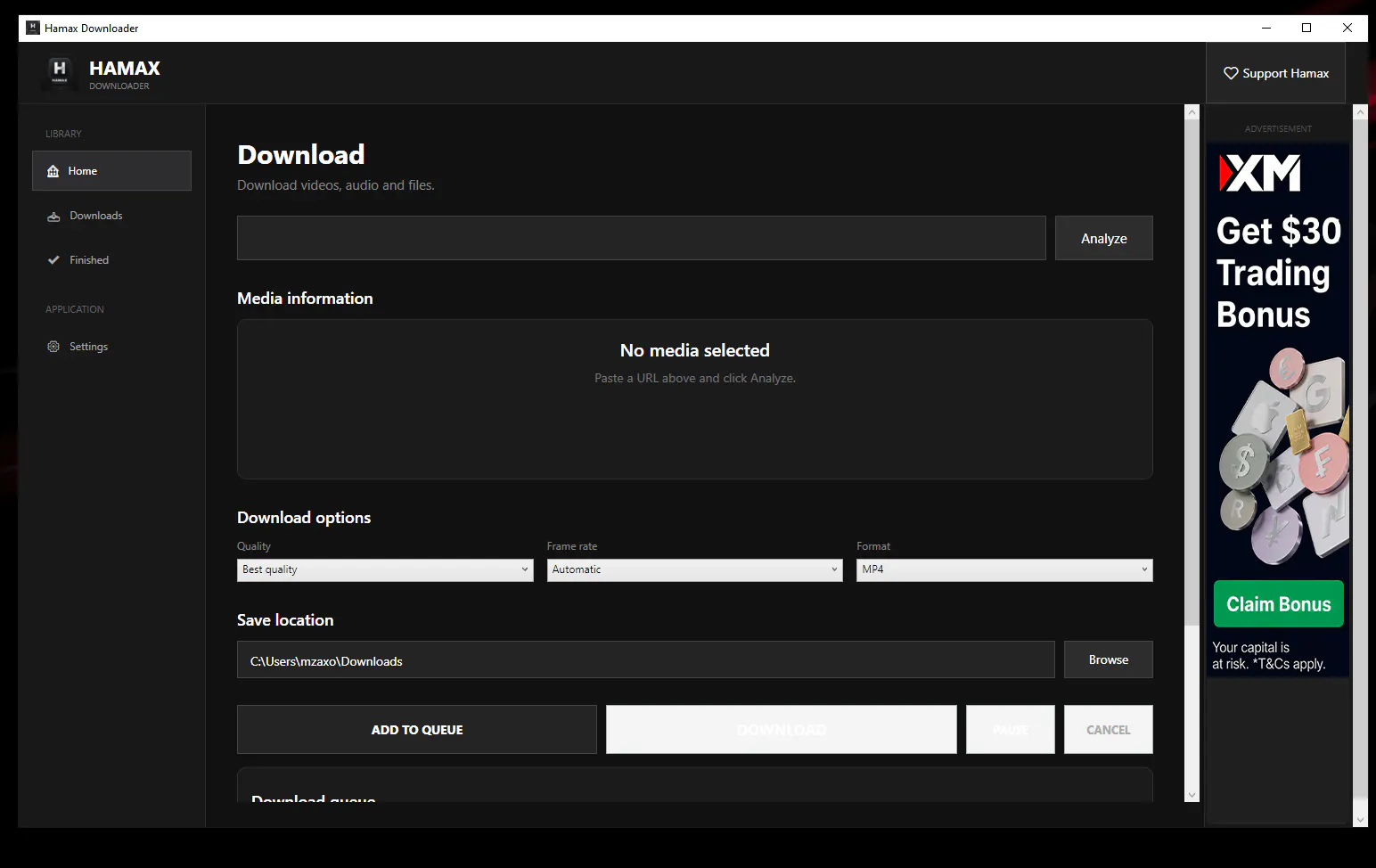 Hamax Downloader — Simple. Fast. Free. gallery image