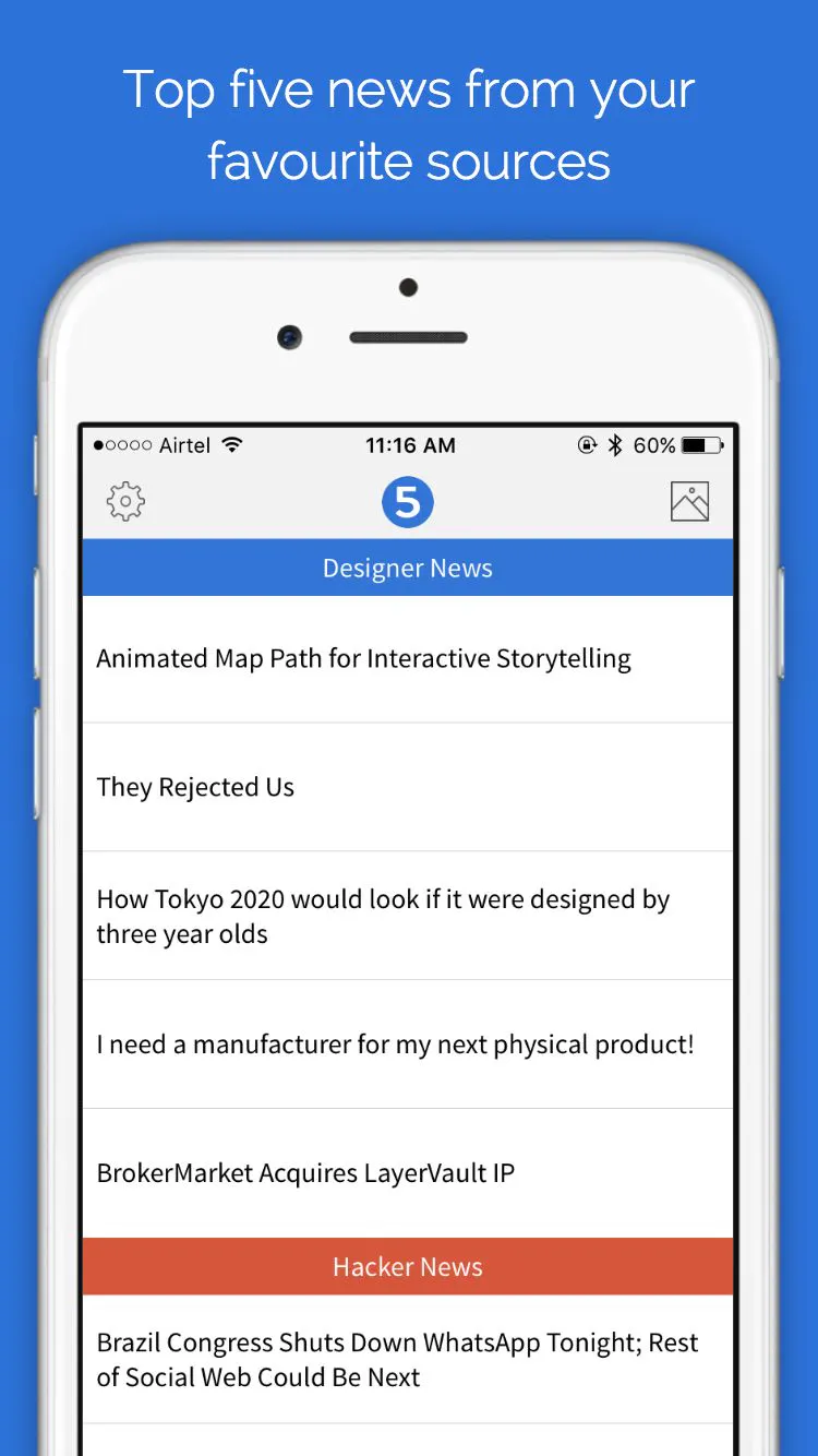 The Top Fives - iOS