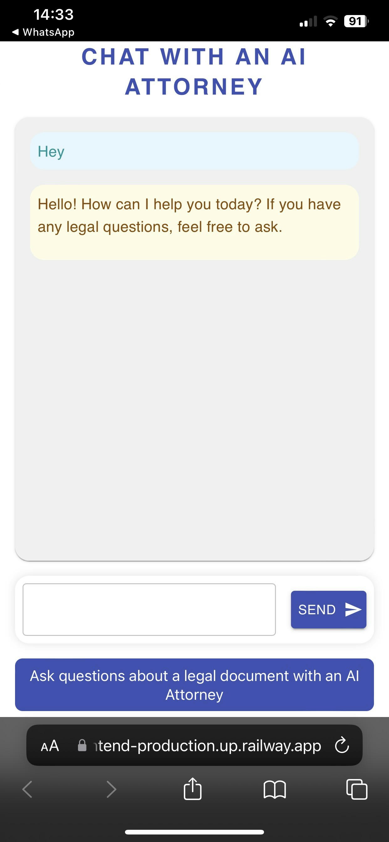 Mídia 1 de Advogado da IA - Simplifique processos legais
