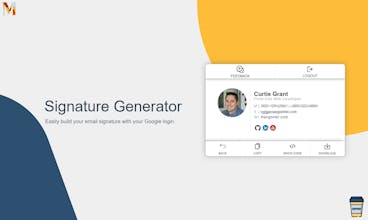 Email Signature Generator gallery image